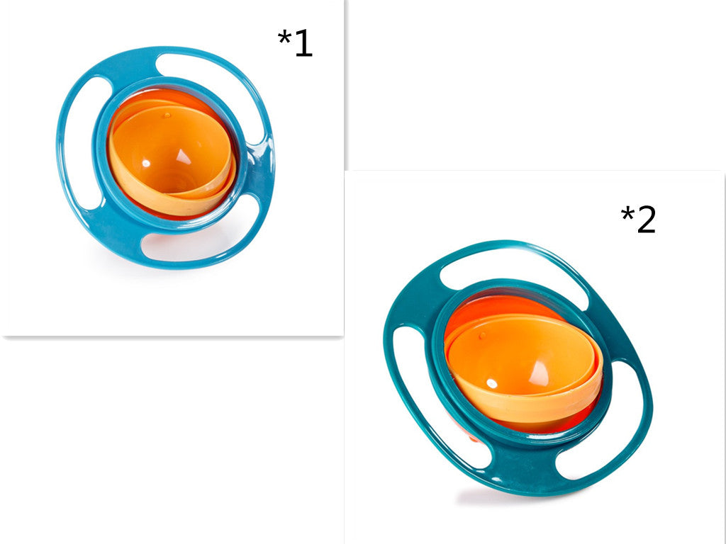 360° Spill-Resistant Toddler Bowl for Mess-Free Meals
