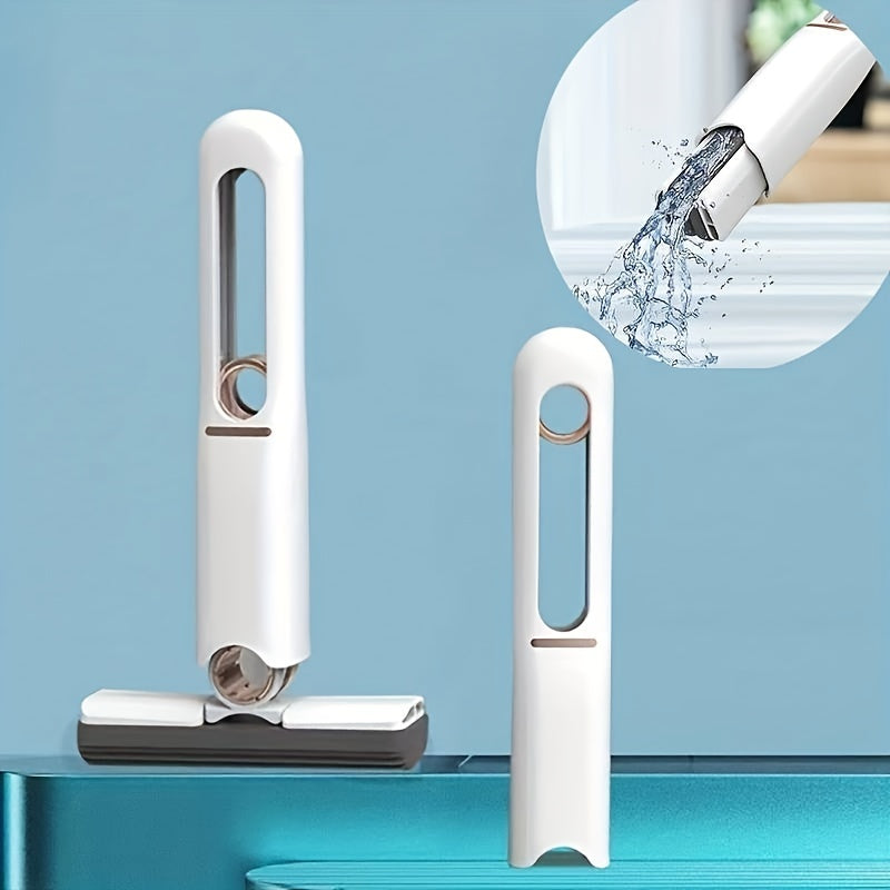 Portable Self-Squeeze Mini Mop for Effortless Cleaning
