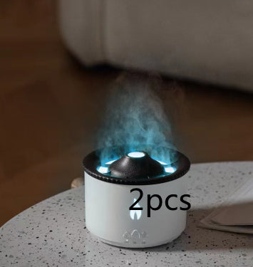 Volcano Flame Aroma Diffuser with Ultrasonic Humidifier