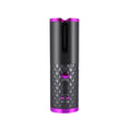 Cordless Automatic Hair Curler with LCD Temperature Display