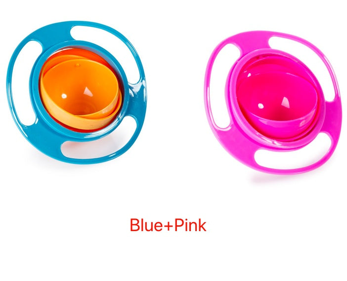 360° Spill-Resistant Toddler Bowl for Mess-Free Meals