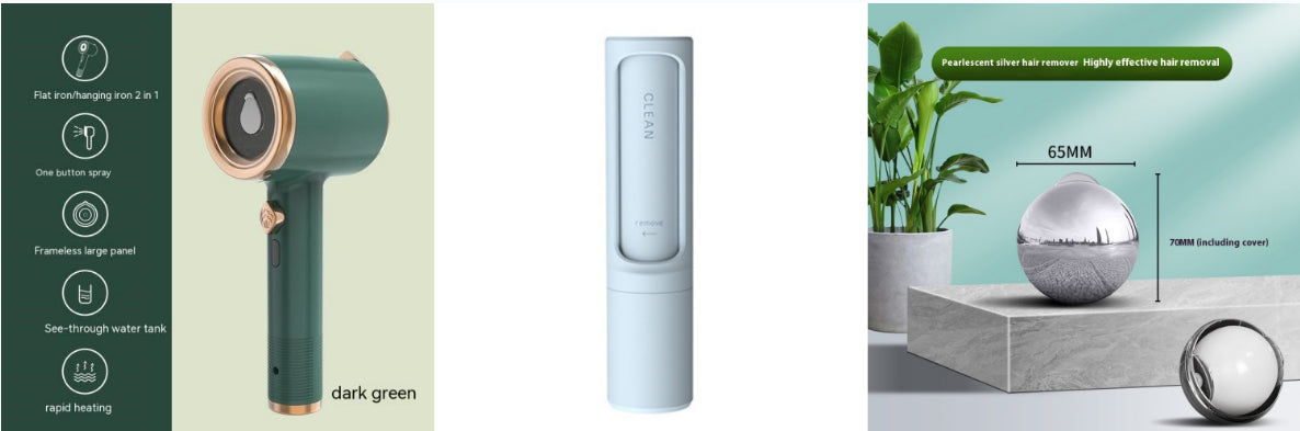 Portable Handheld Garment Steamer for Wrinkle-Free Clothes