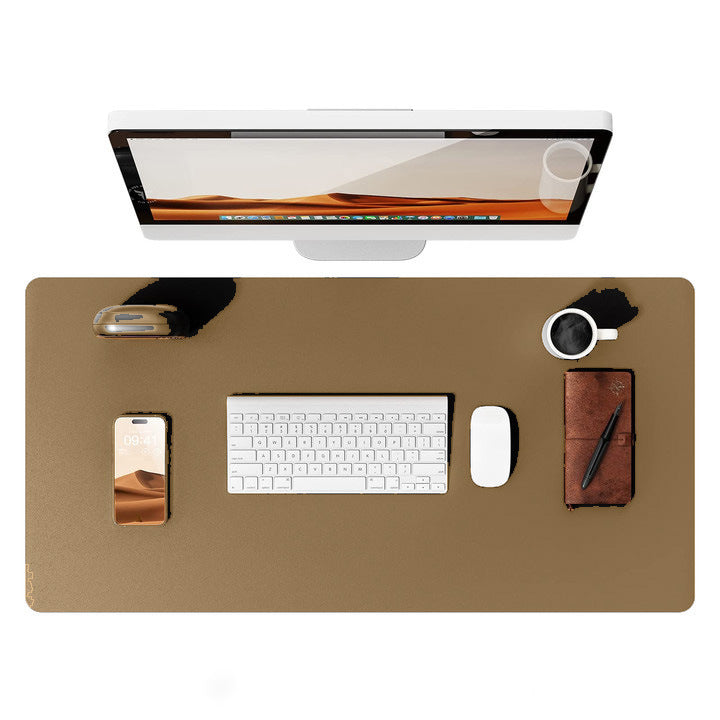 Premium Oversized Leather Desk Mat for Office Setup