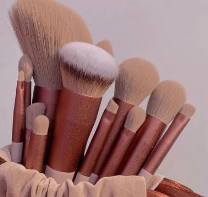 13-Piece Professional Makeup Brush Set for Flawless Application