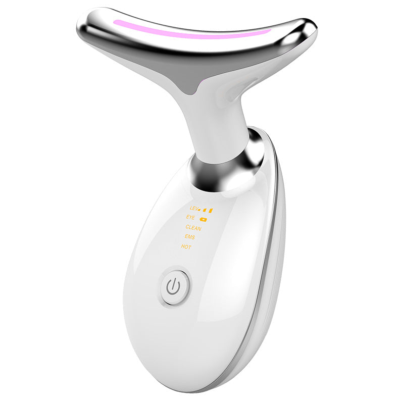 EMS Neck Massager with LED Light Skin Care
