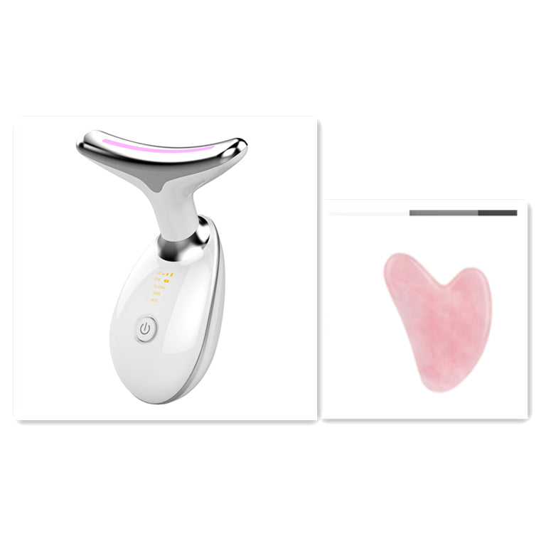 EMS Neck Massager with LED Light Skin Care