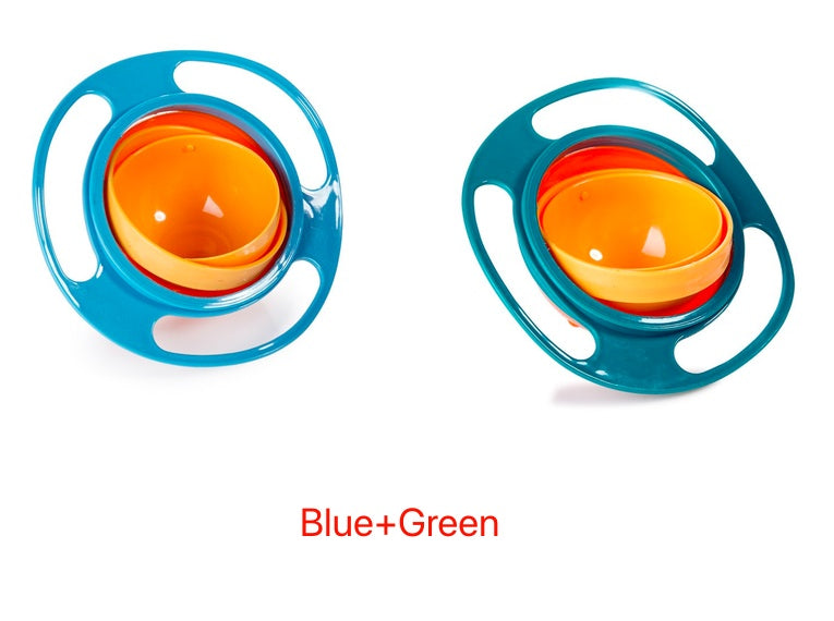 360° Spill-Resistant Toddler Bowl for Mess-Free Meals