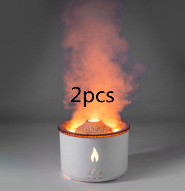 Volcano Flame Aroma Diffuser with Ultrasonic Humidifier