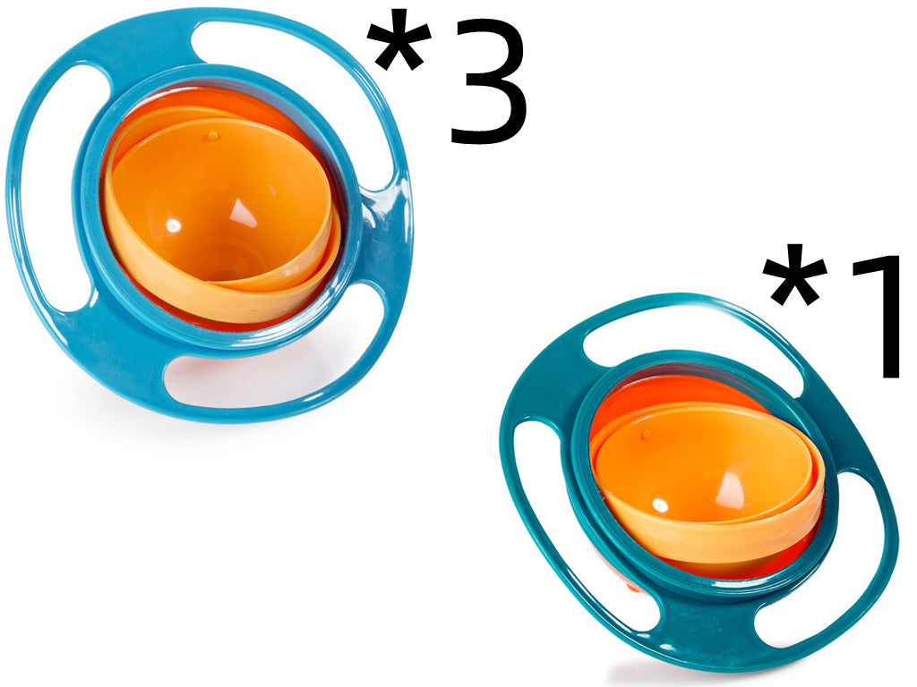 360° Spill-Resistant Toddler Bowl for Mess-Free Meals