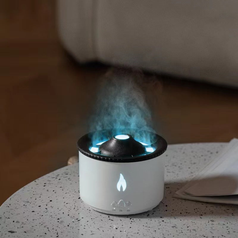 Volcano Flame Aroma Diffuser with Ultrasonic Humidifier