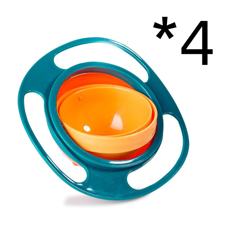360° Spill-Resistant Toddler Bowl for Mess-Free Meals