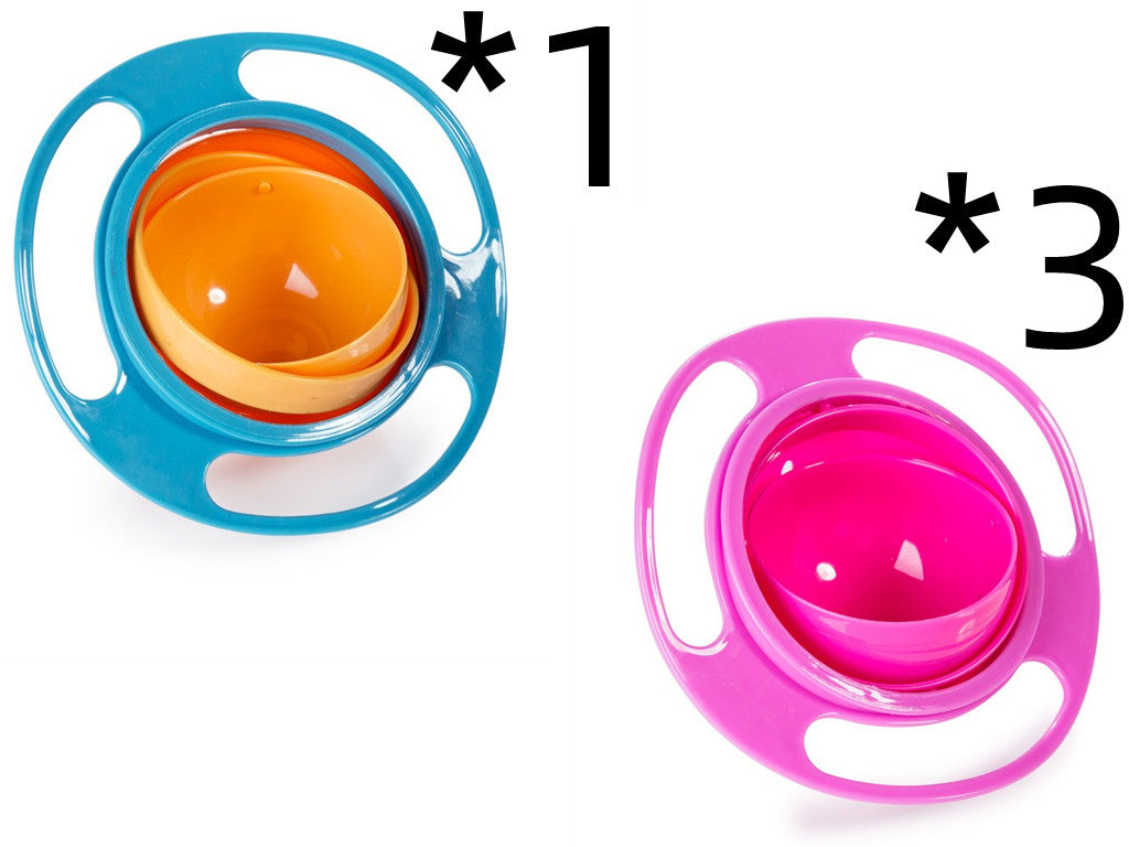 360° Spill-Resistant Toddler Bowl for Mess-Free Meals