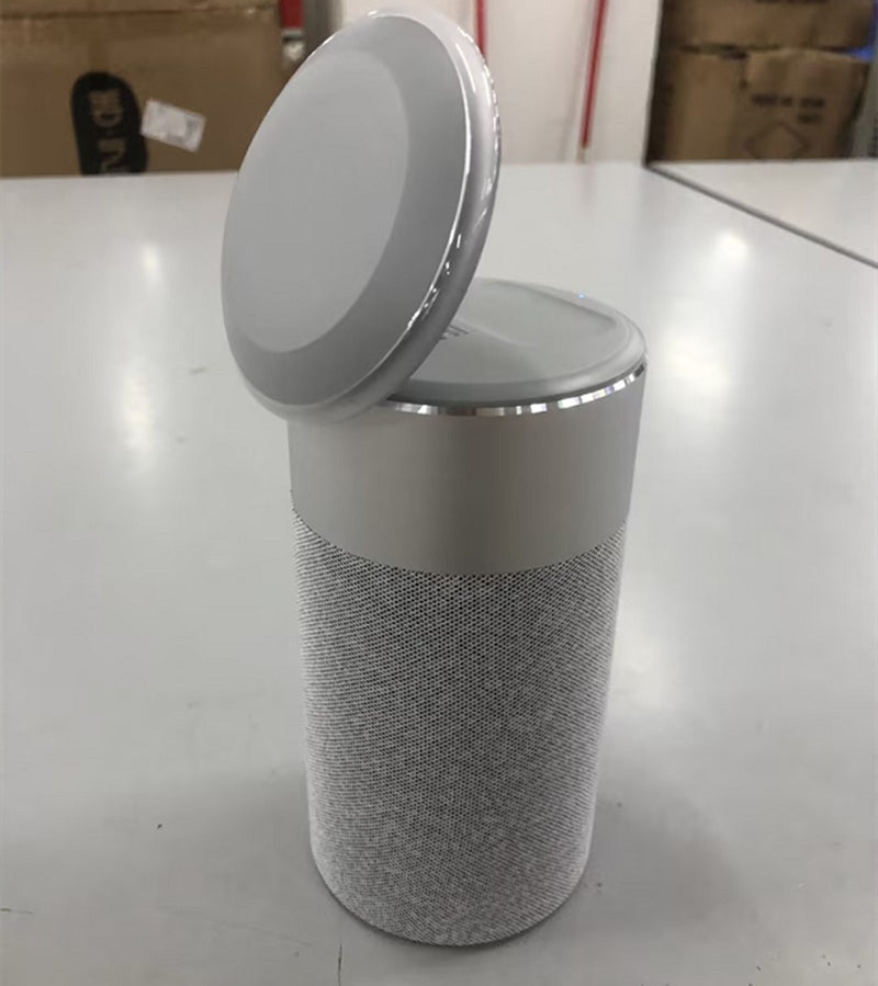 3-in-1 Wireless Charging Speaker Lamp with Phone Stand