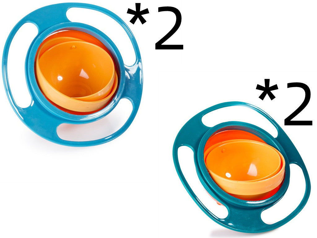 360° Spill-Resistant Toddler Bowl for Mess-Free Meals