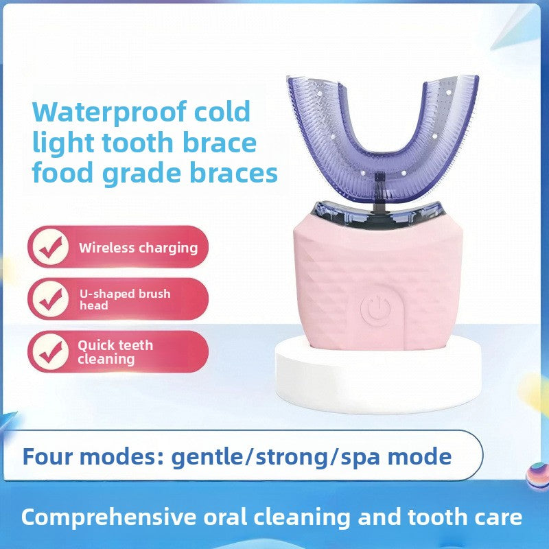 360° U-Shaped Electric Toothbrush for Deep Cleaning
