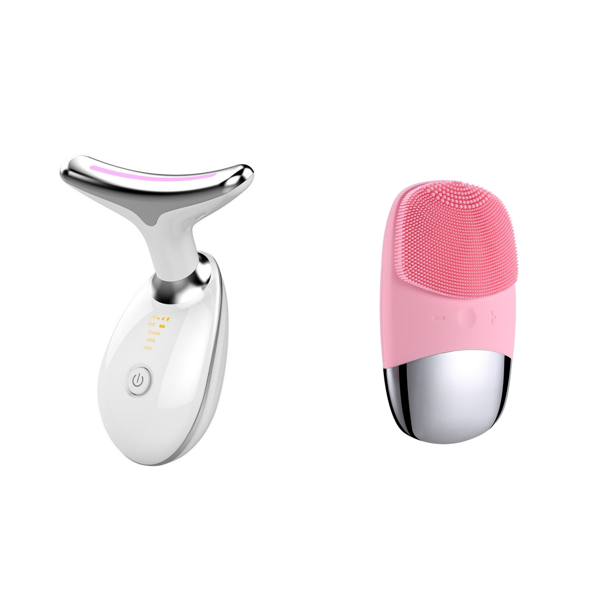 EMS Neck Massager with LED Light Skin Care