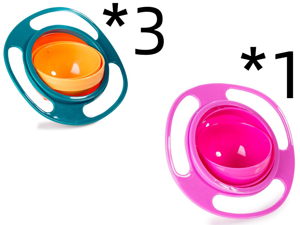 360° Spill-Resistant Toddler Bowl for Mess-Free Meals
