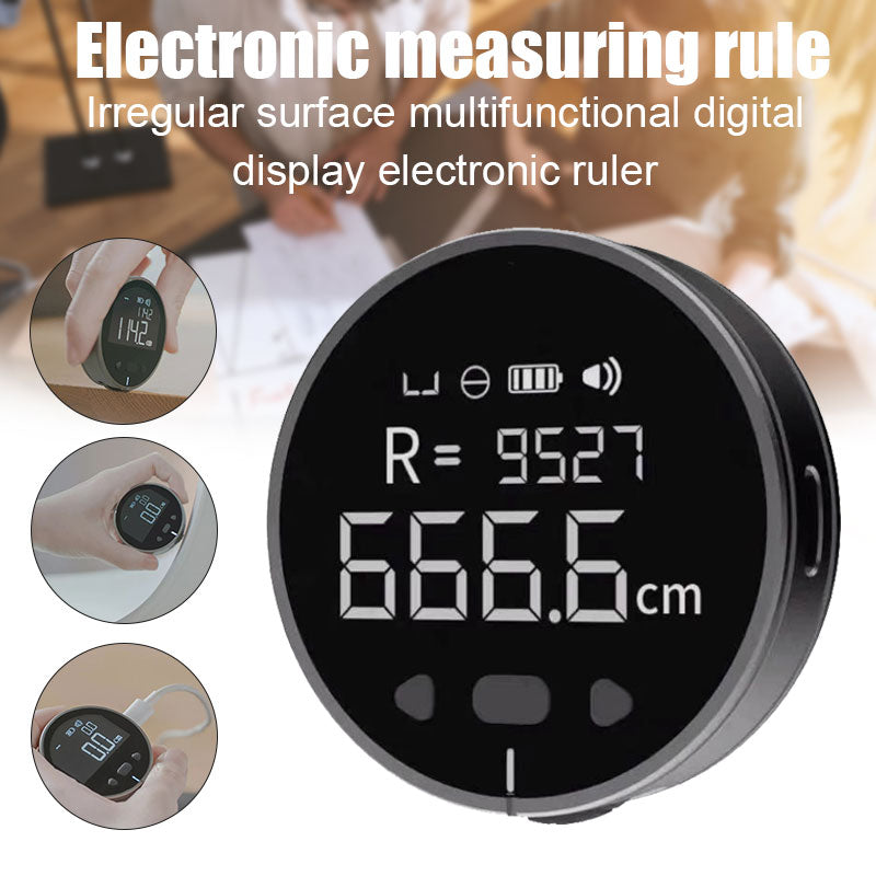 Digital Measuring Tape with LCD Precision Distance Meter