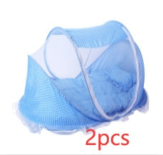 Foldable Baby Mosquito Net Bed with Pillow Set
