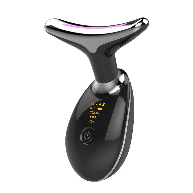 EMS Neck Massager with LED Light Skin Care