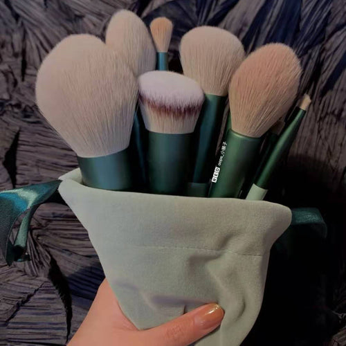 13-Piece Professional Makeup Brush Set for Flawless Application