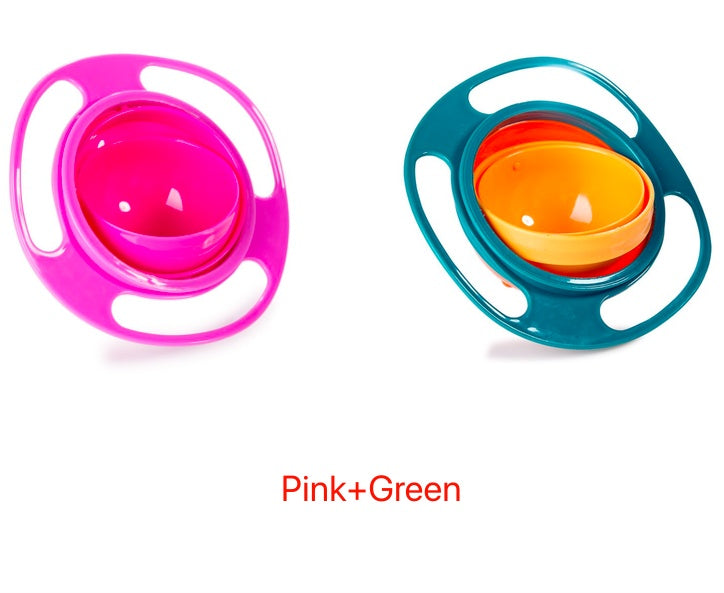 360° Spill-Resistant Toddler Bowl for Mess-Free Meals