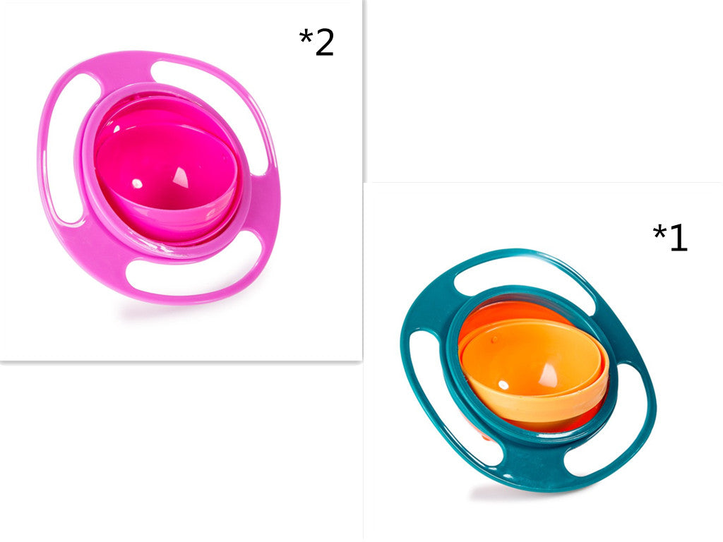 360° Spill-Resistant Toddler Bowl for Mess-Free Meals