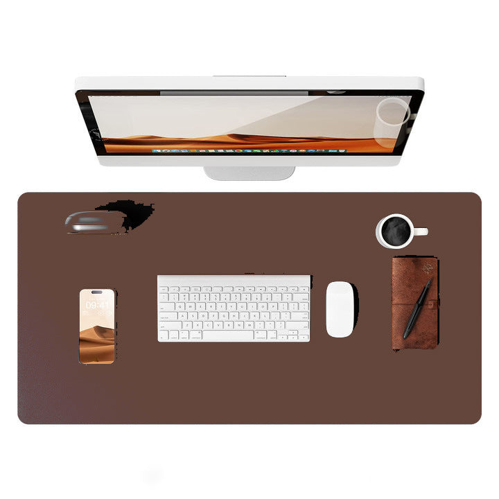 Premium Oversized Leather Desk Mat for Office Setup