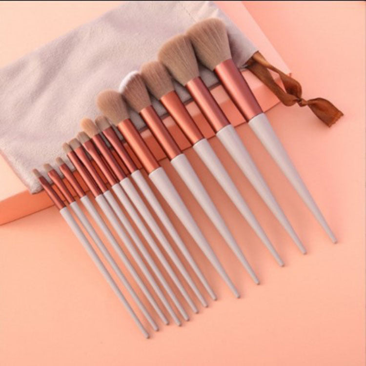 13-Piece Professional Makeup Brush Set for Flawless Application