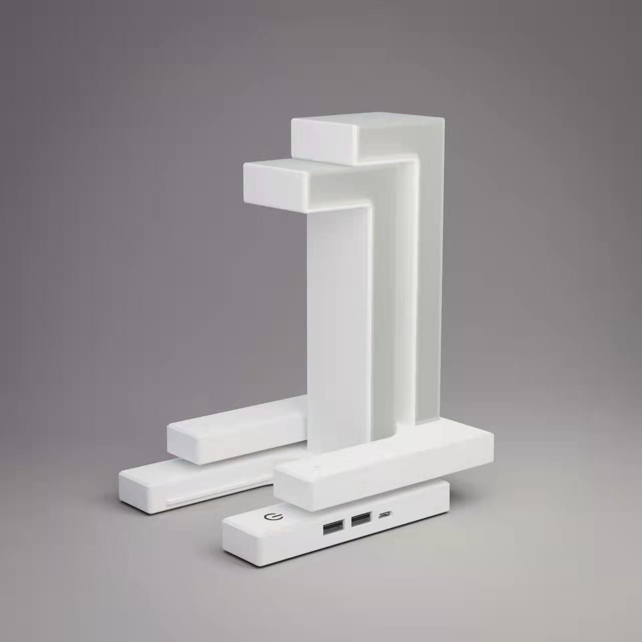 Floating Wireless Charging LED Desk Lamp with Touch Control