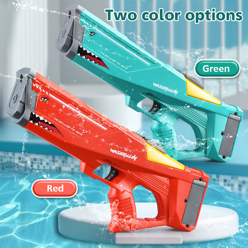 Electric Shark Water Gun for Summer Outdoor Fun