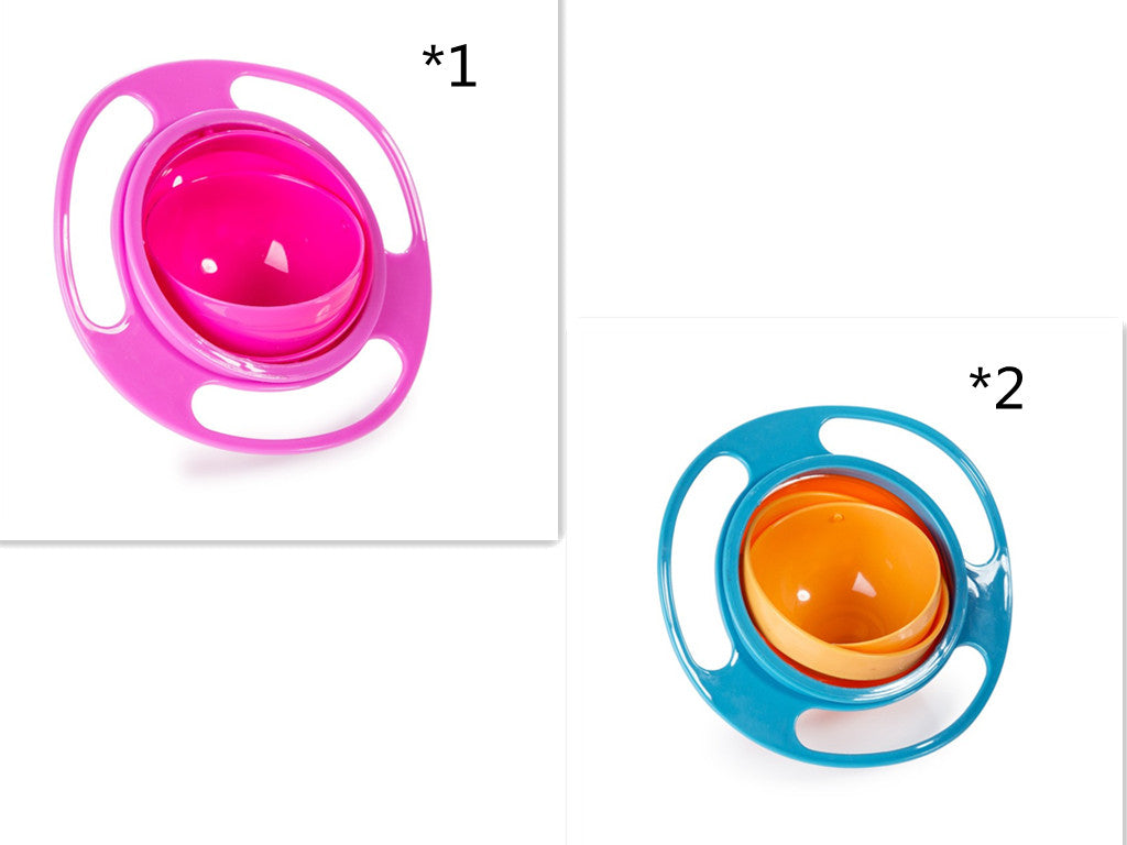 360° Spill-Resistant Toddler Bowl for Mess-Free Meals