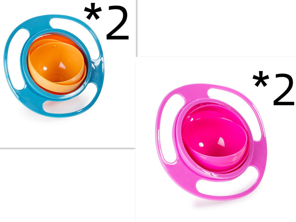 360° Spill-Resistant Toddler Bowl for Mess-Free Meals
