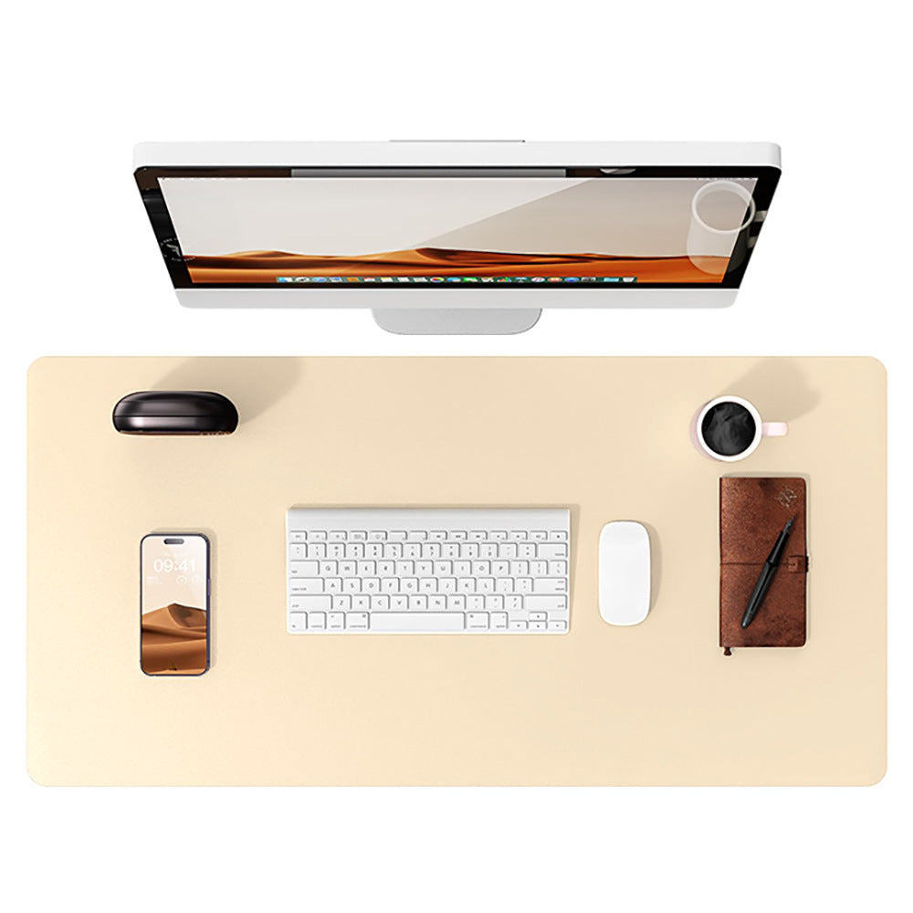Premium Oversized Leather Desk Mat for Office Setup