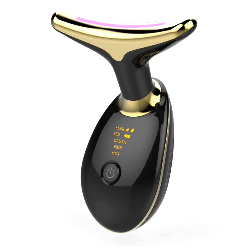 EMS Neck Massager with LED Light Skin Care