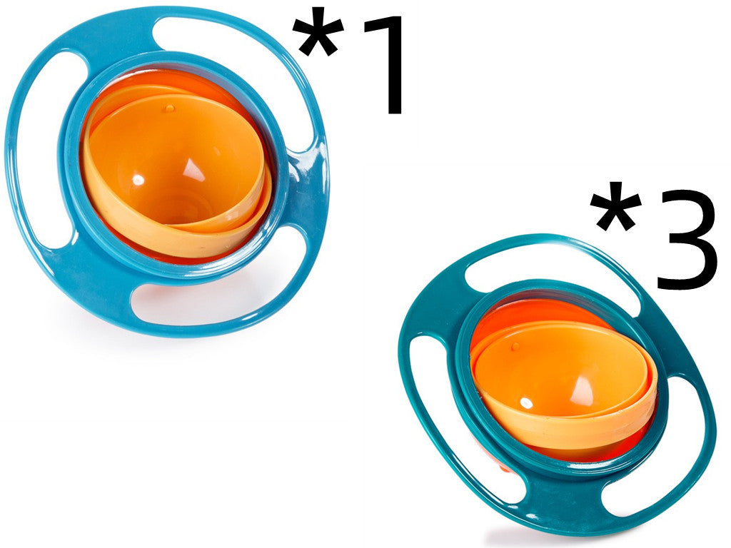 360° Spill-Resistant Toddler Bowl for Mess-Free Meals