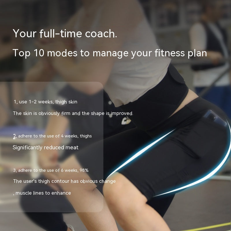 Rechargeable Thigh Toner for Home Fitness Training