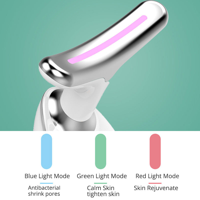 EMS Neck Massager with LED Light Skin Care