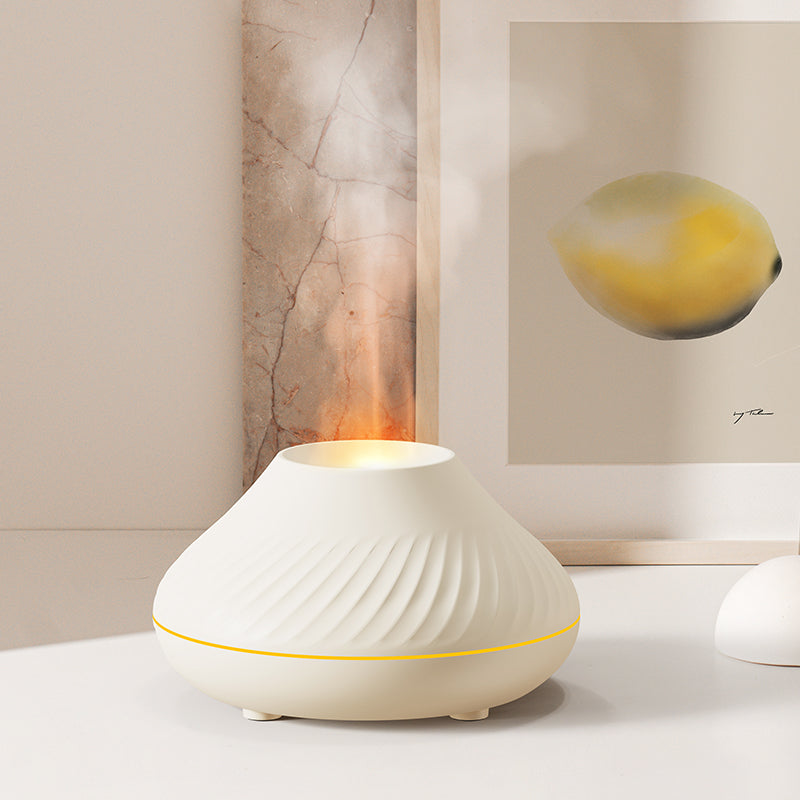 RGB Flame Aroma Diffuser with Colorful Mist Effects