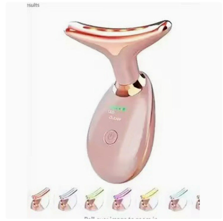 EMS Neck Massager with LED Light Skin Care