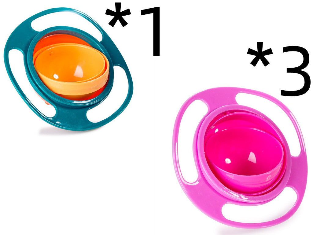 360° Spill-Resistant Toddler Bowl for Mess-Free Meals