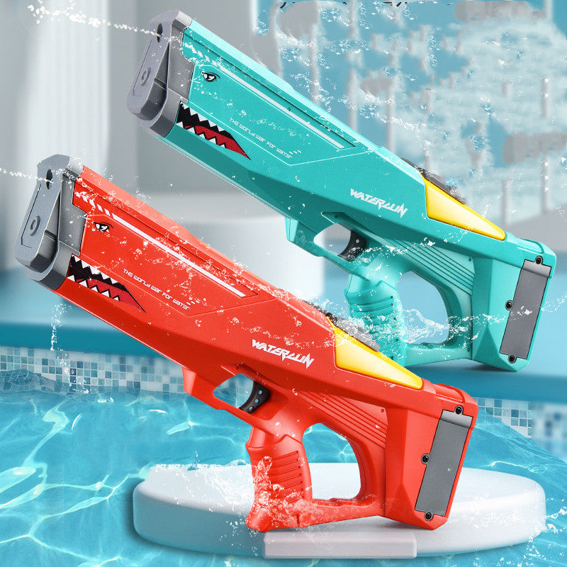 Electric Shark Water Gun for Summer Outdoor Fun