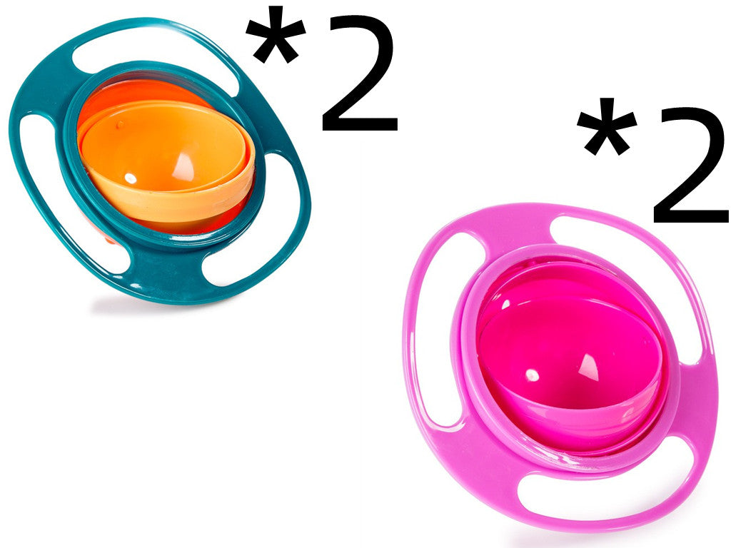 360° Spill-Resistant Toddler Bowl for Mess-Free Meals