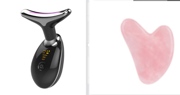 EMS Neck Massager with LED Light Skin Care