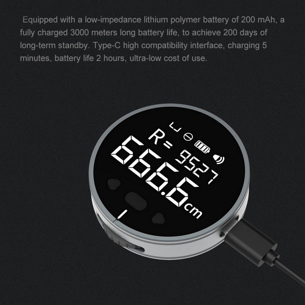 Digital Measuring Tape with LCD Precision Distance Meter