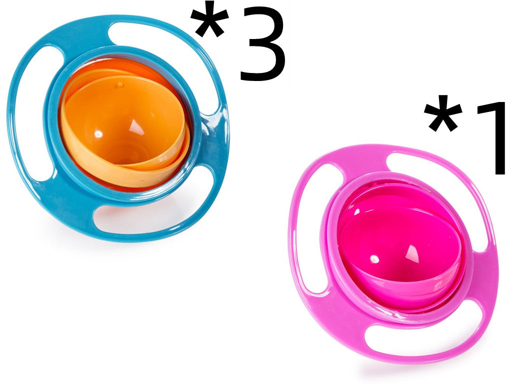 360° Spill-Resistant Toddler Bowl for Mess-Free Meals